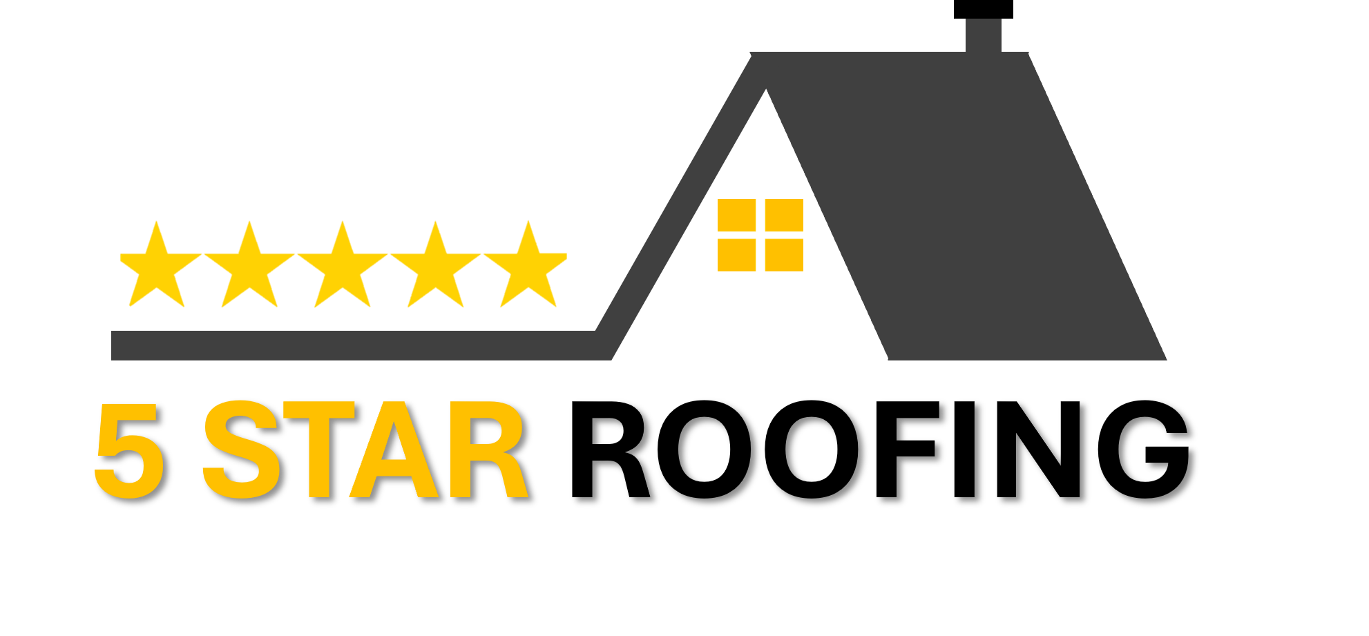 5 Star Roofing and Restoration Logo